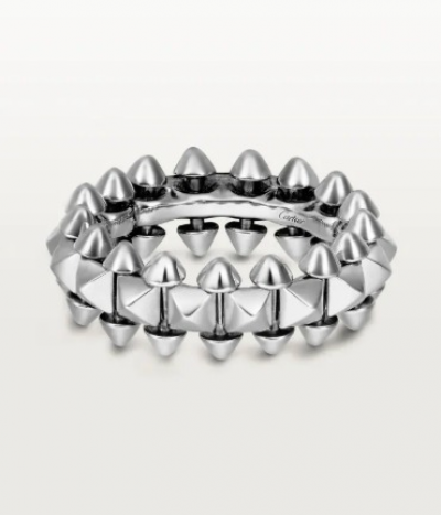 Clash de Cartier Silver Steel Ring